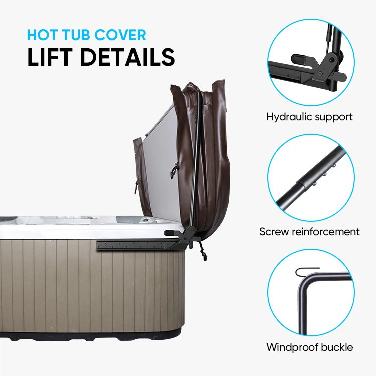 Effortless SPA Cover Lifter: Air Spring Assist, Aluminum Durability price