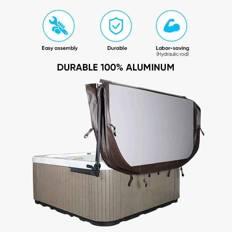 Effortless SPA Cover Lifter: Air Spring Assist, Aluminum Durability best
